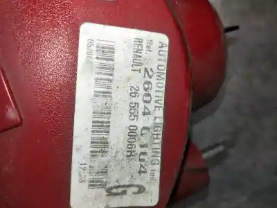 Second-hand car spare part interior left tailgate light for renault laguna coupe initiale oem iam references 26040101  265550006r