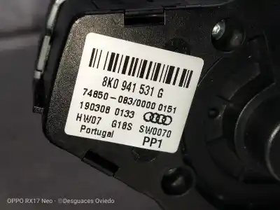 Автозапчастина б/у управління світлом для audi a5 coupe (8t) 2.7 tdi посилання на oem iam 8k0941531g  1903080133