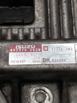 Second-hand car spare part ecu engine control for opel combo corsa c oem iam references 8971763830 112500180 97376383