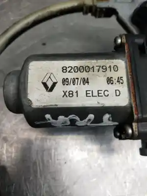 Second-hand car spare part rear right window regulator for renault espace iv (jk0) * oem iam references 400614  8200017910