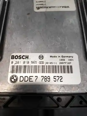 Second-hand car spare part ecu engine control for bmw 3 compact (e46) 320 td oem iam references 0281010565  7789572