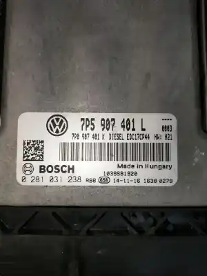 Second-hand car spare part ecu engine control for porsche cayenne (typ 92aa) diesel oem iam references 0281031238 edc17cp44 7p5907401l 1039s81920