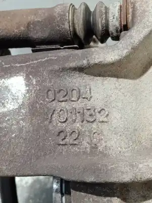 Автозапчастина б/у передній правий гальмівний супорт для citroen c4 cactus bluehdi 100 посилання на oem iam 0204y0113222g  