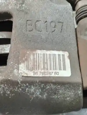 Peça sobressalente para automóvel em segunda mão pinça de travão dianteira esquerda por citroen c-elysee (dd_) 1.2 vti 82 referências oem iam 9676024780  