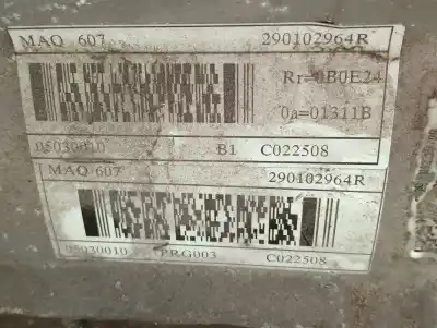 Second-hand car spare part complete engine for renault zoe (bfm_) zoe (bfmc) 5aq605 oem iam references maq607  c022508