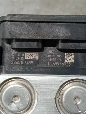 Peça sobressalente para automóvel em segunda mão abs por dacia sandero podium referências oem iam 0265956035 476608644r 0265243365