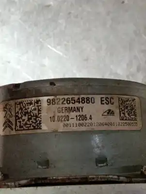 Second-hand car spare part abs for citroen c-elysee (dd_) 1.2 vti 82 oem iam references 9822654880 10091639133 10022012064