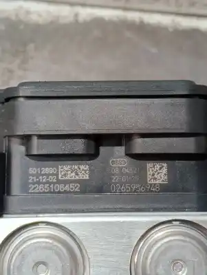 Peça sobressalente para automóvel em segunda mão abs por dacia spring electric extreme 65 cv / 48 kw referências oem iam 0265956948 220126 970317