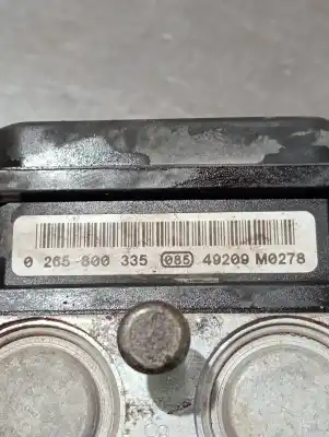 Peça sobressalente para automóvel em segunda mão abs por renault clio ii (bb_, cb_) 1.2 (bb0a, bb0f, bb10, bb1k, bb28, bb2d, bb2h, cb0a,... referências oem iam 0265800335 8200229137 0265231333