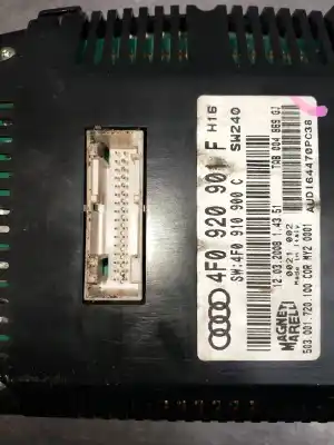 İkinci el araba yedek parçası enstrüman paneli için audi a6 c6 avant (4f5) 2.0 tfsi oem iam referansları 4f0920901f 4f0910900c 503001720100