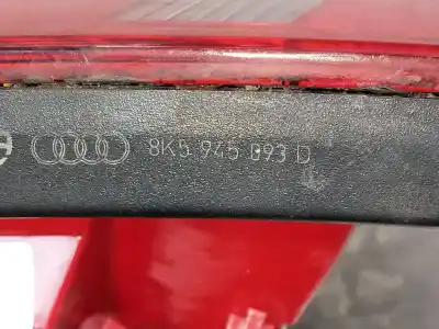 Автозапчастина б/у внутрішній лівий задній ліхар для audi a4 b8 (8k2) 2.0 tdi посилання на oem iam 8k5945093d  