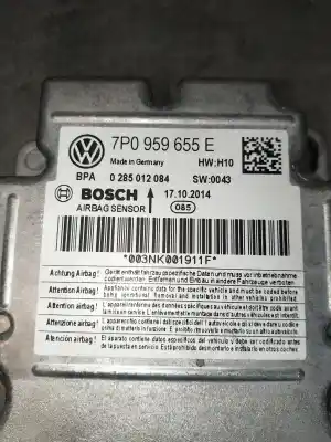 Автозапчасти б/у комплект подушки безопасности за porsche cayenne (typ 92aa) diesel ссылки oem iam 0285012084  7p0959655e