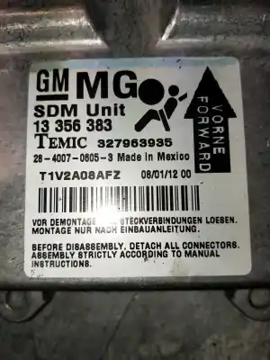 Peça sobressalente para automóvel em segunda mão kit airbag por opel corsa d corsa d referências oem iam 13356383  327963935