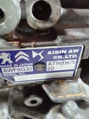 Автозапчастина б/у коробка передач для opel corsa f (2019 - ...) 1.2 thp посилання на oem iam 20gtbh  aw8fg30 atn8 22c7e361631