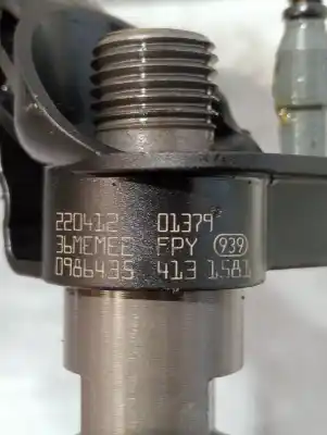 Second-hand car spare part injector for porsche cayenne (typ 92aa) diesel oem iam references 0986435  
