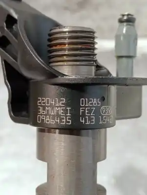 Second-hand car spare part injector for porsche cayenne (typ 92aa) diesel oem iam references 0986435  