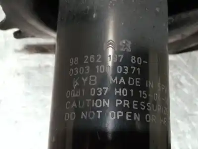 Peça sobressalente para automóvel em segunda mão amortecedor dianteiro esquerdo por citroen c-elysee (dd_) 1.2 vti 82 referências oem iam 9826219780  