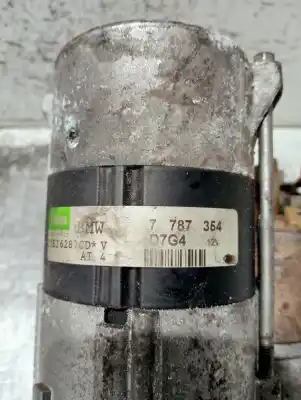 Peça sobressalente para automóvel em segunda mão motor de arranque por bmw 3 compact (e46) 320 td referências oem iam 7787354  d7g4