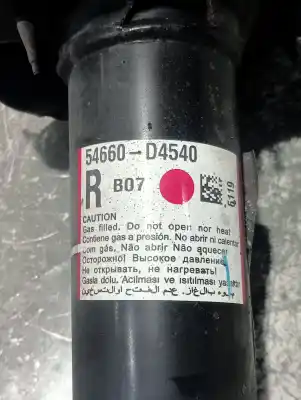 Second-hand car spare part front right shock absorber for kia optima vision oem iam references 54660d4540  
