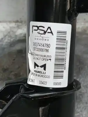 Автозапчасти б/у амортизатор передний правый за opel corsa f (2019 - ...) 1.2 thp ссылки oem iam 9837414780  
