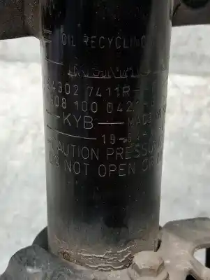 Second-hand car spare part front left shock absorber for renault zoe limited 72 cv / 53 kw oem iam references 543027411r  