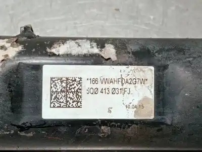 Second-hand car spare part front right shock absorber for seat leon (5f1) reference oem iam references 5q0413031fj  