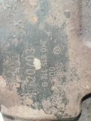 Second-hand car spare part front right knuckle for audi a3 (8p) 1.9 tdi oem iam references 1k0615312  