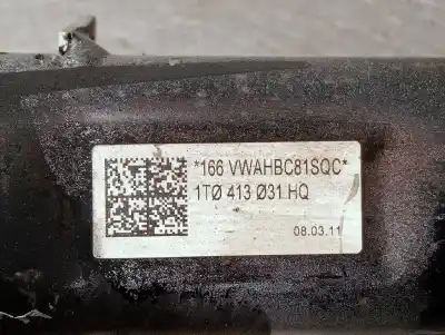 Second-hand car spare part front left shock absorber for volkswagen caddy ka/kb (2k) * oem iam references 1t0413031hq  
