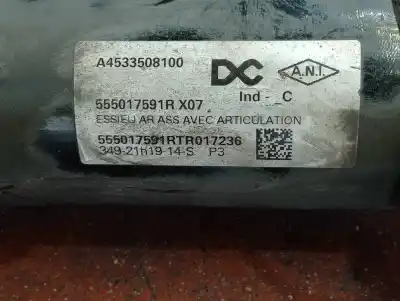 Pezzo di ricambio per auto di seconda mano asse posteriore per smart forfour 0.9 turbo cat riferimenti oem iam a4533508100  555017591r