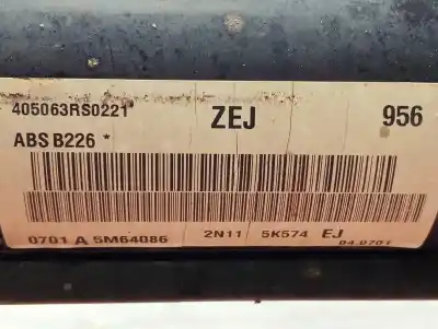Peça sobressalente para automóvel em segunda mão charrió / suporte de eixo de trás por ford fusion (cbk) * referências oem iam 2n115k574ej  