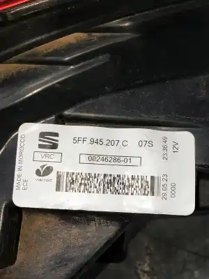 Second-hand car spare part left tailgate light for cupra formentor (km7) 1.5 tsi oem iam references 5ff945207c  