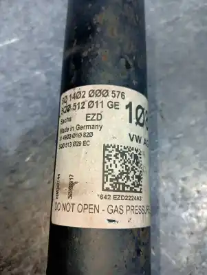Pezzo di ricambio per auto di seconda mano ammortizzatore posteriore destro per audi a3 (8vk) basic riferimenti oem iam 801402000576 814902010820 5q0512011