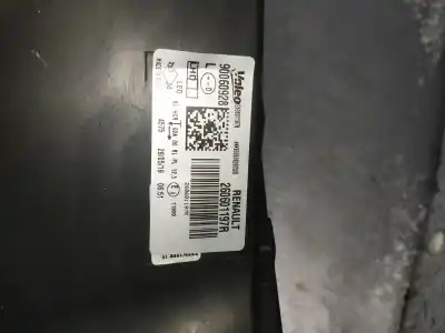 Second-hand car spare part left headlight for renault megane iv fastback (b9a/m/n_) 1.3 tce 140 (b9nb) oem iam references 260601197r  90060928