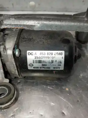 Second-hand car spare part front windshield wiper motor for smart forfour 0.9 turbo cat oem iam references a4538200040 w000050101 288009065r