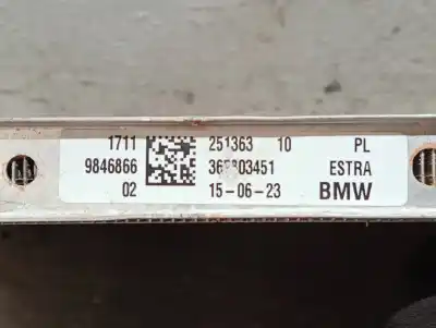 Автозапчастина б/у водяний радіатор для bmw x1/ix1 u11 x1 sdrive 18i посилання на oem iam 9846866  365803451