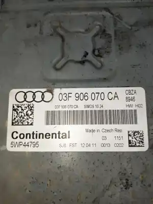 Автозапчастина б/у ебу контролер двигуна для audi a1 (8x) ambition посилання на oem iam 5wp44795  03f906070ca Автозапчастина б/у ебу контролер двигуна для audi a1 (8x) ambition посилання на oem iam 5wp44795  03f906070ca