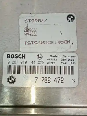 Second-hand car spare part ecu engine control for bmw 5 (e39) 530 d oem iam references 0281010144  