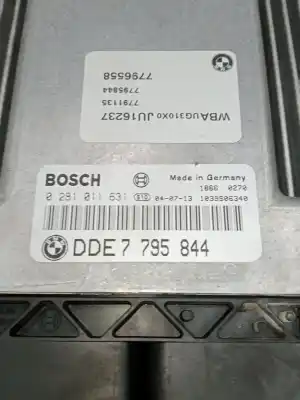 Second-hand car spare part ecu engine control for bmw 1 (e87) 118 d oem iam references 0281011631 1039s06340 7795844
