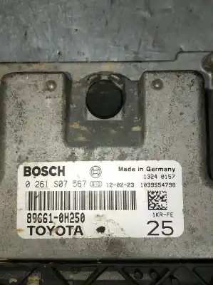 Second-hand car spare part ecu engine control for citroen c1 seduction oem iam references 0261s07567  