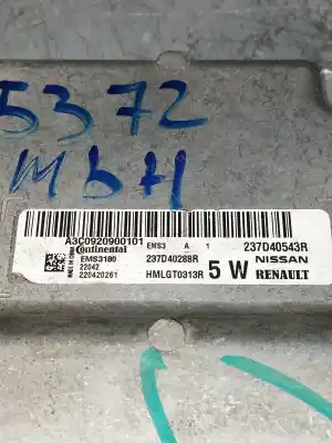 Second-hand car spare part ecu engine control for dacia spring electric extreme 65 cv / 48 kw oem iam references a3c0920900101  237d40543r