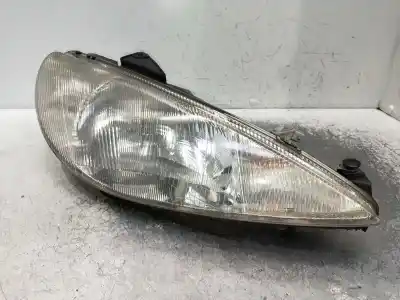 Second-hand car spare part right headlight for peugeot 206 fastback (2a/c) 1.9 d oem iam references 9640559480