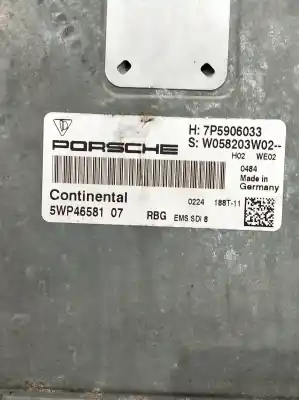 Second-hand car spare part ecu engine control for porsche cayenne (92a) 4.8 s oem iam references 5wp4658107 7p5906033  