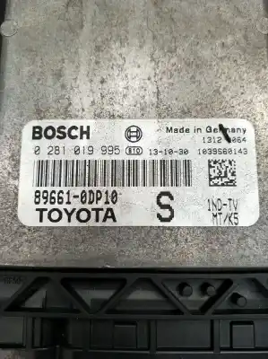 Second-hand car spare part ecu engine control for toyota yaris live oem iam references 0281019995  896610dp10