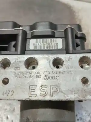 Pezzo di ricambio per auto di seconda mano abs per audi a4 b7 avant (8ed) 2.0 tdi 16v riferimenti oem iam 0265950468 8e0614517at 0265234330
