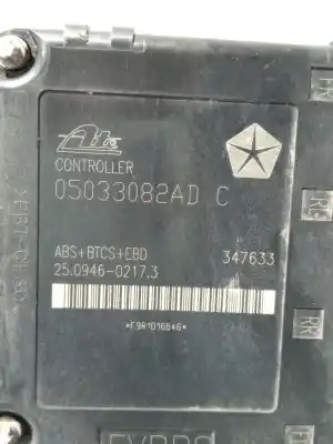 Peça sobressalente para automóvel em segunda mão abs por chrysler pt cruiser (pt_) 2.0 referências oem iam 05033082ad 25020407143 25020903452