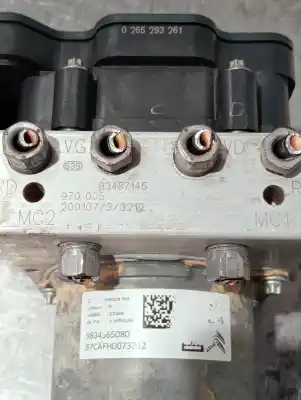 Peça sobressalente para automóvel em segunda mão abs por citroen c4 cactus bluehdi 100 referências oem iam 0265956240 93487145 9834565080
