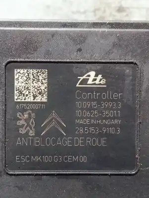 Peça sobressalente para automóvel em segunda mão abs por citroen c4 cactus shine referências oem iam 9819474880 10091539933 10022008984