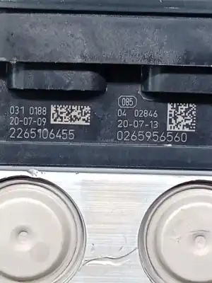 Peça sobressalente para automóvel em segunda mão abs por dacia sandero * referências oem iam 476606615r 0265956560 2265106455