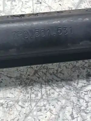 Автозапчастина б/у задній лівий нижний рычаг для porsche cayenne (92a) 4.8 s посилання на oem iam 7p0501531  