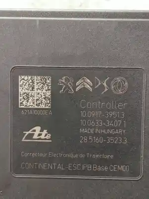 Peça sobressalente para automóvel em segunda mão abs por opel mokka gs line referências oem iam 9846124980 10091739513 10022025244